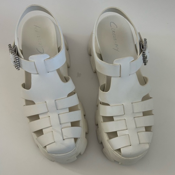 Circus NY BY SamEdelman Alyson Fisherman Chunky Lug-sole platform Sandal size 6 - Picture 2 of 8